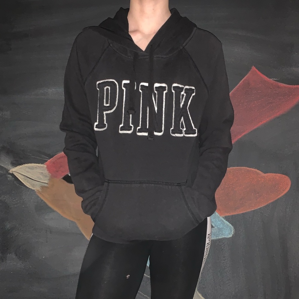 PINK pull over hoodie